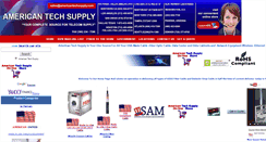 Desktop Screenshot of americantechsupply.com