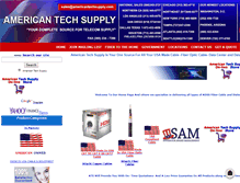 Tablet Screenshot of americantechsupply.com